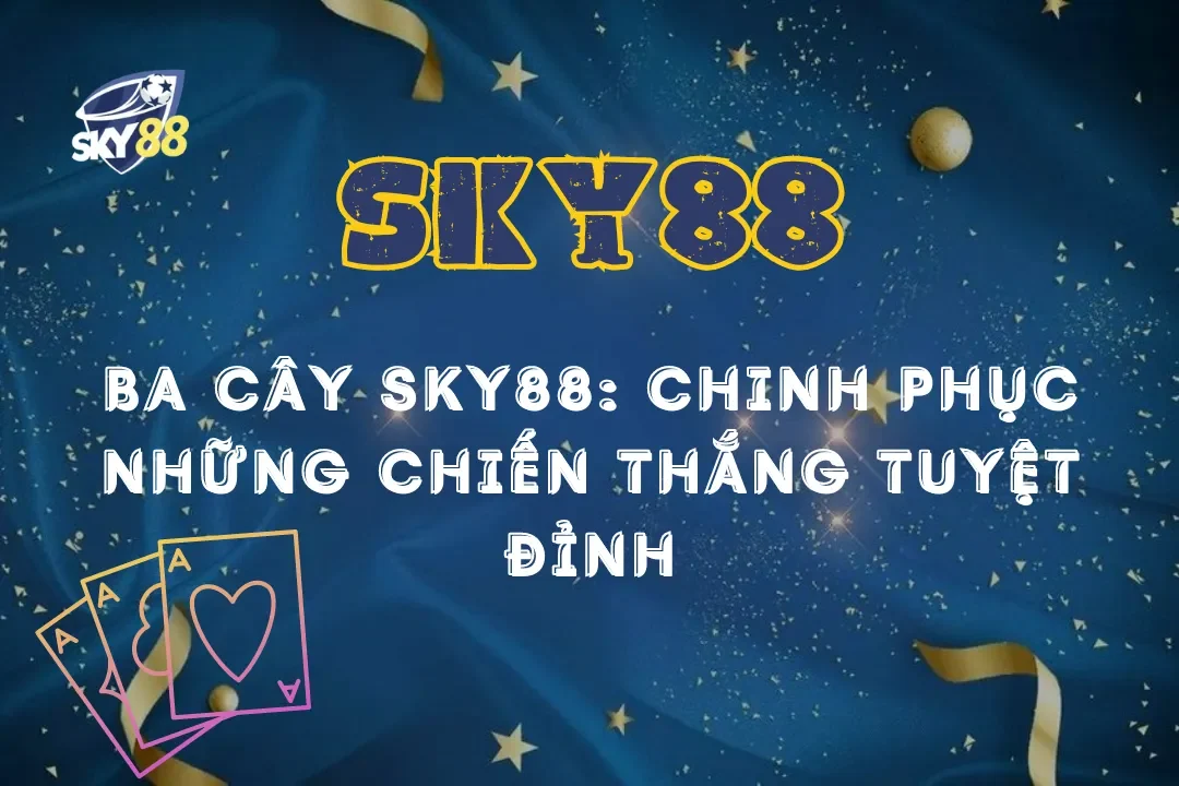 Ba Cây Sky88: Chinh phục những chiến thắng tuyệt đỉnh