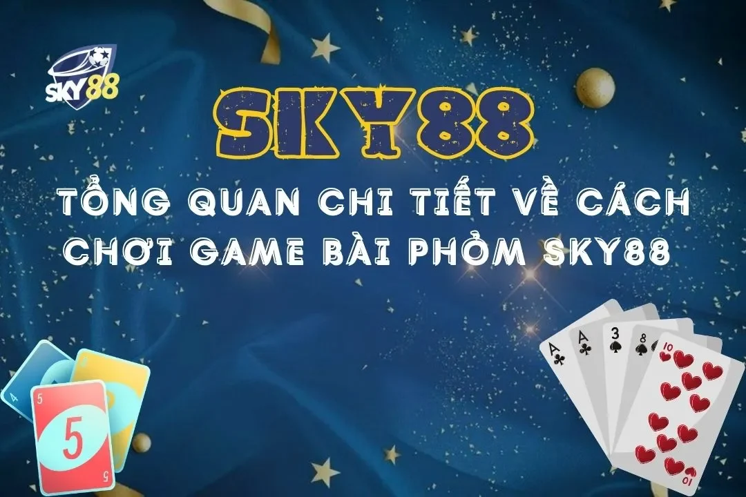 Tổng quan về phỏm Sky88 chi tiết cách chơi game bài cực hot